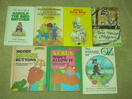 Lot of 7 Vintage Hardcover Weekly Reader Book Club Books - £6.38 GBP