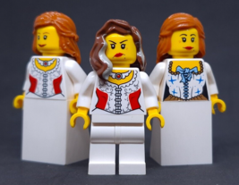 Lego Castle: Knights Minifigure Princess Queen Lot - £9.50 GBP