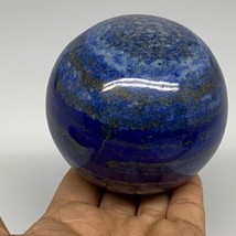 2.06 lbs, 3.3&quot; (83mm), Lapis Lazuli Sphere Ball Gemstone @Afghanistan, B33333 - £254.81 GBP