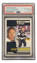 Larry Robinson Signed 1991 Pinnacle #208 Los Angeles Kings Hockey Card PSA/DNA - £29.57 GBP