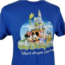 Walt Disney World T-Shirt Medium &quot;Where Dreams Come True&quot; Mickey Minnie ... - $17.99