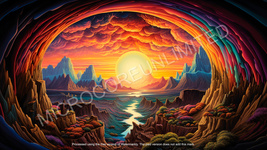 Digital Art - endless-hole-landscape-1 - Free Shipping - $0.99