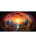 Digital Art - endless-hole-landscape-1 - Free Shipping - $0.99