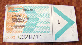 Used Out of Course Tram Card Tickets ATM Collection Milan Urban Lines-
show o... - £10.20 GBP