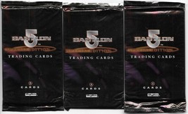 Babylon 5 TV Series Special Edition Trading Cards 1997 Skybox 3 UNOPENED... - £3.92 GBP