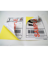 1000 Half Sheet Self Adhesive Paypal Economy Shipping Labels 8.25&quot; x 11.5&quot; - £53.77 GBP