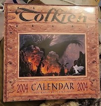 2004 J.R.R. Tolkien Calendar Illustrated by Ted Nasmith Sealed - $19.79