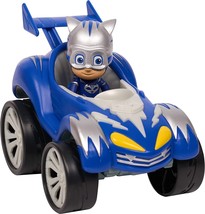 PJ Masks Power Racers Vehicles, Articulated Catboy Figure and Cat-Car, Blue - £9.34 GBP