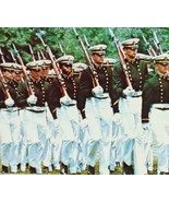 Midshipmen US Naval Academy Annapolis MD Vintage Postcard Parade Full Dress - £14.53 GBP