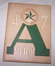 1947 Alcalde Yearbook-Sam Houston State Teachers College-Huntsville, TX - £15.93 GBP