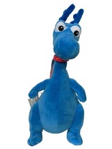 Disney Doc McStuffins Stuffy Blue Dragon Plush Stuffed Animal Just Play 10&quot; - £16.70 GBP