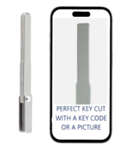 KEY CUT SERVICE + Emergency Smart Key Blade Blank Insert For Jaguar Land... - $18.69