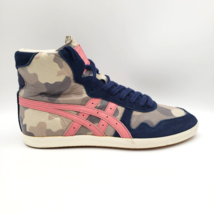 ONITSUKA TIGER Mexico Mid Runner Sample Sneakers Pink Blue Camo (Women&#39;s... - £55.22 GBP