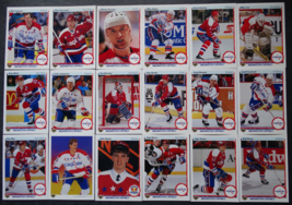 1990-91 Upper Deck UD Washington Capitals Team Set of 18 Hockey Cards - $4.00
