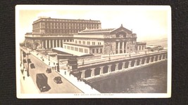 Vintage Postcard New Union Station Canal St. Chicago Illinois - £5.53 GBP