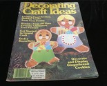 Decorating &amp; Craft Ideas Magazine November 1979 Gingerbread Cookies, Gou... - $10.00