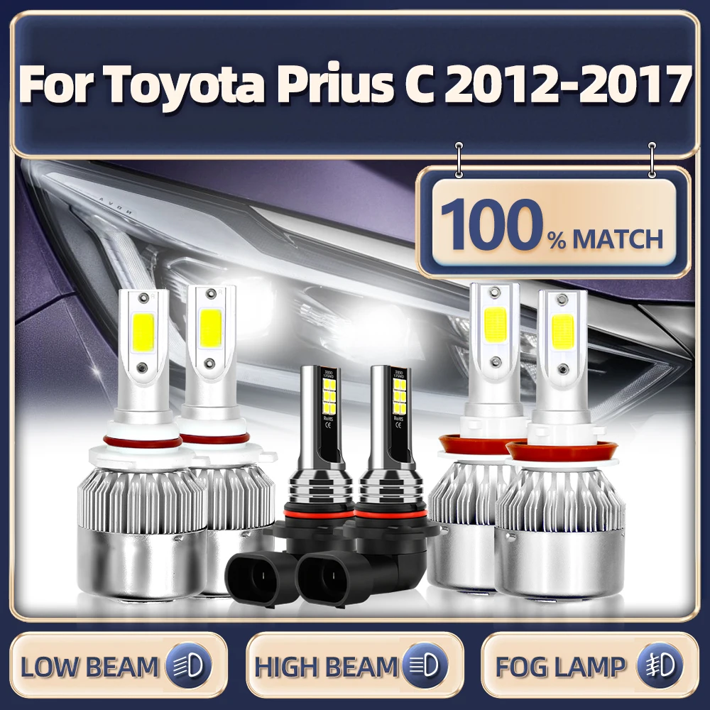 LED Headlight Bulbs Fog Light H11 9005 HB3 Turbo Lamp 360W 60000LM LED Headlamp - £22.73 GBP+