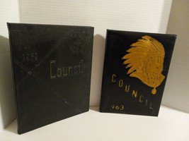 Lot Of 2 Hayti High School Yearbooks 1962,63 Missouri Council - £10.93 GBP