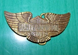 Vintage Classic - HARLEY DAVIDSON BELT BUCKLE - Never Used! - £47.27 GBP