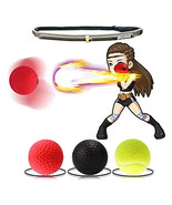 Boxing Reflex Ball 3 Difficulty Level Boxing Ball with Headband Suit for... - $69.29
