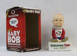 Rare! Quiznos Sub Baby Bob Bobblehead 5 1/2&quot; Tall Retired (for parts onl... - $39.99