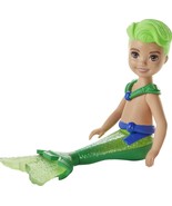 Barbie Dreamtopia Chelsea Mermaid Doll with Coral-Colored Hair &amp; Tail, T... - $9.95