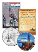 World Trade Center US MINT New York Statehood Quarter * 15th ANNIVERSARY... - $12.16