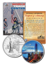 World Trade Center Us Mint New York Statehood Quarter * 15th Anniversary * 9/11 - £6.84 GBP