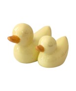 Baby Duck Ducklings Ceramic Figure Vintage Spring Easter Kitschy Handpai... - £10.07 GBP