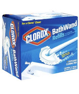 Clorox Bath Wand Refills Disposable Cleaning Pads Box of 5 NEW Open Box - £12.58 GBP