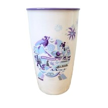 Starbucks Coffee 2019 Disney Epcot Retired Ceramic Travel Mug Tumbler NO Lid - £20.88 GBP