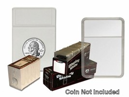 BCW - 2x3 Display Slab with Foam Insert-Combo, Quarter White (25 pack) - £22.51 GBP