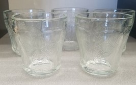 Indiana Glass Recollections 11 Oz. On -the-Rocks Glasses Set of 5 New Vi... - $26.17