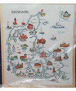 Oehlenschlager Design Billede Danmark Denmark USED Pattern Only 23.5&quot; x ... - £36.42 GBP