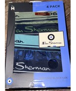 Ben Sherman ~ 4-Pair Men&#39;s Boxer Briefs Polyester Blend ~ M (32-34) - $26.72