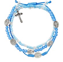 Our Lady of the MIraculous Medal 3 Bracelets, New #AB-84 - £4.67 GBP