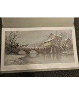 Ben Hampton 1974 Print &quot;Sunday Morning” Signed 10 3/4&quot; X 22&quot; Vintage New - $34.60