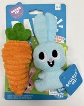 Bark Fetch it Squeakster Buddies Harriet &amp; Carrot Squeaker Dog Toy Sizes XS-S - $17.89