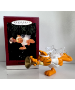 1995 Hallmark Keepsake Ornament - GARFIELD Angel with Trumpet - €13,58 EUR