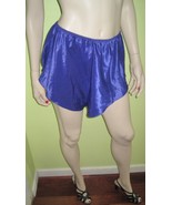 Vintage Royal Blue LINGERIE Panty Shorts Skirts Sleepwear O/S  - $24.99