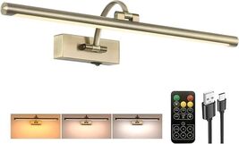 Antique Bronze Picture Light, 23.6 Inch Remote Control Painting Lights f... - $61.75