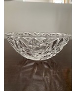 Tiffany &amp; Co Rock Cut Crystal Bowl Etched Candy Dish - £27.52 GBP