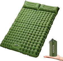 Ultralight Extra Thick Camping Mat With Pillow For Backpacking,, Foot Press. - £42.62 GBP