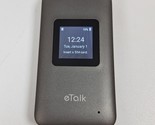 Kazuna eTalk KAZ-F119 Gray Flip Phone (Verizon) - £19.57 GBP