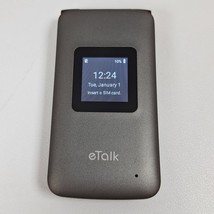 Kazuna eTalk KAZ-F119 Gray Flip Phone (Verizon) - £19.60 GBP