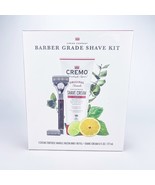 Cremo Barber Grade Shave Kit 1 Tortoise Handle Razor Refill Shave Cream ... - £15.23 GBP