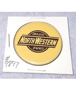 Scarce Promo Northwestern Railroad Railway Pin Back Button Employee Owned - €17,45 EUR