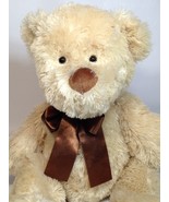 Anico Lotsa Love Teddy Bear Plush Stuffed Codified Bear w/ Brown Ribbon 22&quot; - £31.38 GBP