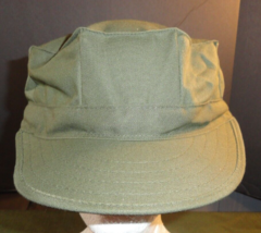 1988 USMC MARINE 8 POINT OG-107 SATEEN UTILITY CAP HAT COVER SMALL 6 3/4... - $26.99