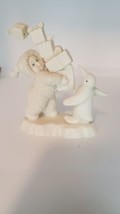 Department 56 SNOWBABIES Carrying Presents with Penguin - $17.88